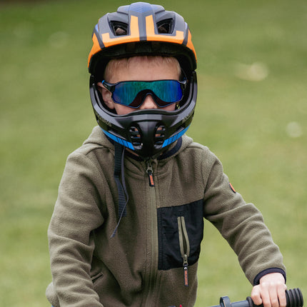 ROCKBROS Kinder helm Integriert Fahrradhelm mit Abnehmbarem Kinnschutz (Helme für Kinder) kaufen bei Linkreich – Jetzt entdecken!