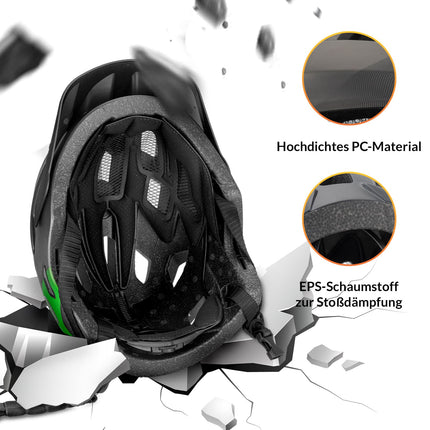 ROCKBROS Kinderhelm BMX MTB Downhill Helm mit Abnehmbarem Kinnschutz und Krempe (Helme für Kinder) kaufen bei Linkreich – Jetzt entdecken!