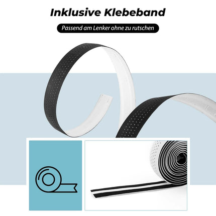 ROCKBROS Lenkerband Rennrad Rutschfest Stoßdämpfer Griffband 2 Rollen (Lenkerband) kaufen bei Linkreich – Jetzt entdecken!