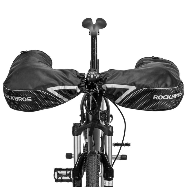 ROCKBROS Lenkerstulpen Lenker Gefüttert Abdichtung Handschuhe Schwarz (Lenkerstulpe) kaufen bei Linkreich – Jetzt entdecken!