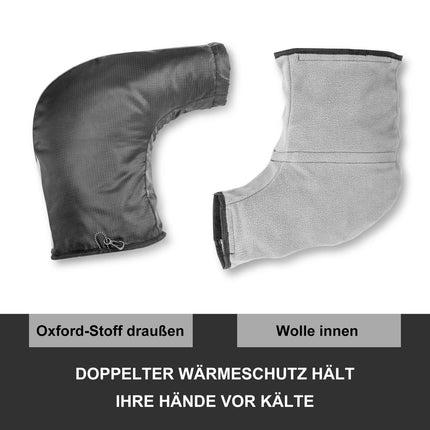 ROCKBROS Lenkerstulpen Lenker Gefüttert Abdichtung Handschuhe Schwarz (Lenkerstulpe) kaufen bei Linkreich – Jetzt entdecken!