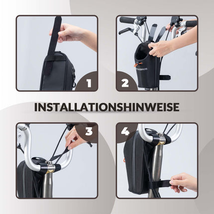 Lenkertasche Flaschentasche Trinkflaschenhalter Multifunktionales Design