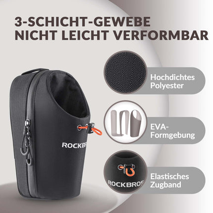 ROCKBROS Lenkertasche Flaschentasche Trinkflaschenhalter Multifunktionales Design (Fahrradtaschen) kaufen bei Linkreich – Jetzt entdecken!