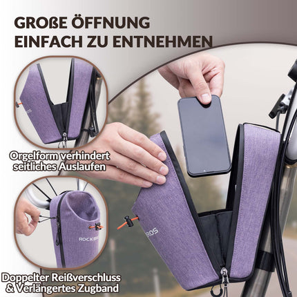 ROCKBROS Lenkertasche Flaschentasche Trinkflaschenhalter Multifunktionales Design (Fahrradtaschen) kaufen bei Linkreich – Jetzt entdecken!