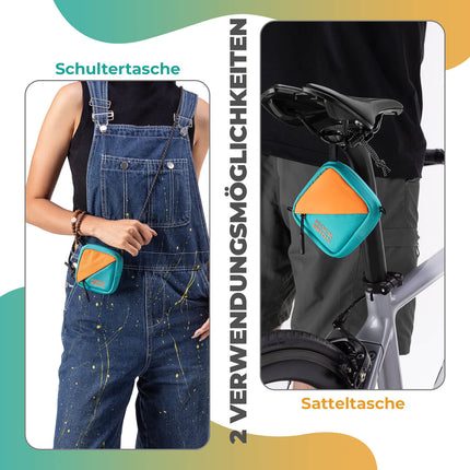 ROCKBROS Mini Fahrrad Satteltasche Fahrradtasche Geldbörse mit Gurt 0,25L (Fahrradtaschen) kaufen bei Linkreich – Jetzt entdecken!