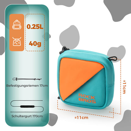 ROCKBROS Mini Fahrrad Satteltasche Fahrradtasche Geldbörse mit Gurt 0,25L (Fahrradtaschen) kaufen bei Linkreich – Jetzt entdecken!