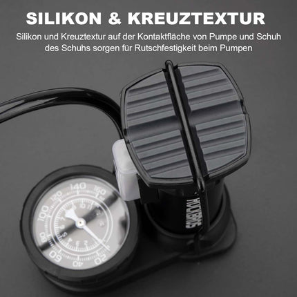 ROCKBROS Mini Fußpumpen Luftpumpe mit Manometer (Fahrrad Luftpumpen) kaufen bei Linkreich – Jetzt entdecken!