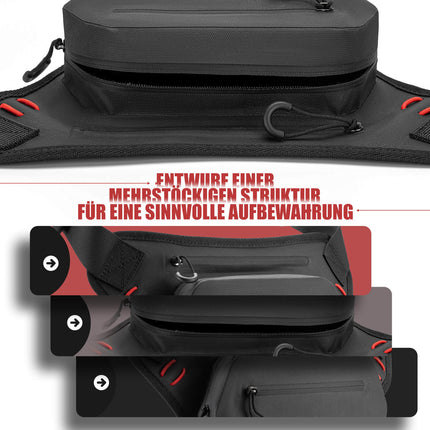 ROCKBROS Motorrad Beintasche Beinbeutel Hüfttasche mit Schultergurte (Motorradtaschen) kaufen bei Linkreich – Jetzt entdecken!