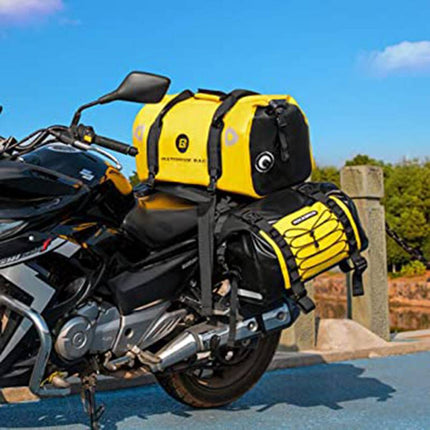 ROCKBROS Motorrad Gepäckträgertaschen wasserdicht Motorradtasche 62L (Fahrradtaschen) kaufen bei Linkreich – Jetzt entdecken!