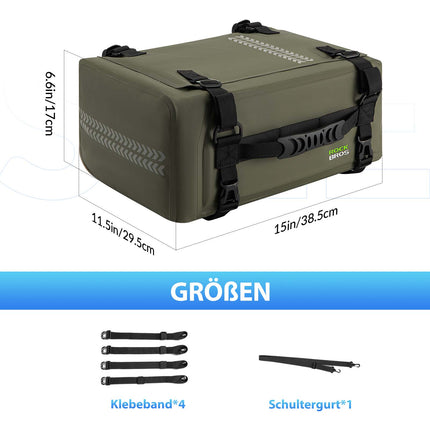 ROCKBROS Motorrad Hecktasche 100% Wasserdichte Motorrad Gepäcktasche ca.30L (Fahrradtaschen) kaufen bei Linkreich – Jetzt entdecken!