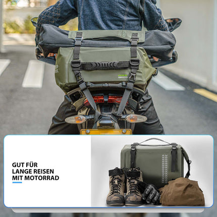 ROCKBROS Motorrad Hecktasche 100% Wasserdichte Motorrad Gepäcktasche ca.30L (Fahrradtaschen) kaufen bei Linkreich – Jetzt entdecken!