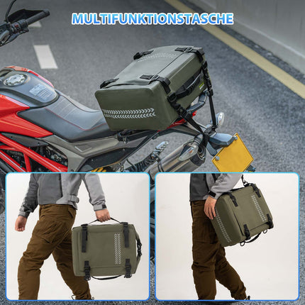 ROCKBROS Motorrad Hecktasche 100% Wasserdichte Motorrad Gepäcktasche ca.30L (Fahrradtaschen) kaufen bei Linkreich – Jetzt entdecken!