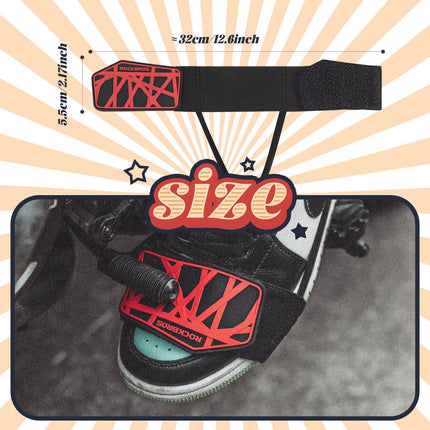 ROCKBROS Motorrad Schaltpad Antiskid Schaltschutz Verstellbar Schuhschutz Motorrad Zubehör () kaufen bei Linkreich – Jetzt entdecken!