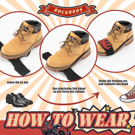 ROCKBROS Motorrad Schaltpad Antiskid Schaltschutz Verstellbar Schuhschutz Motorrad Zubehör () kaufen bei Linkreich – Jetzt entdecken!