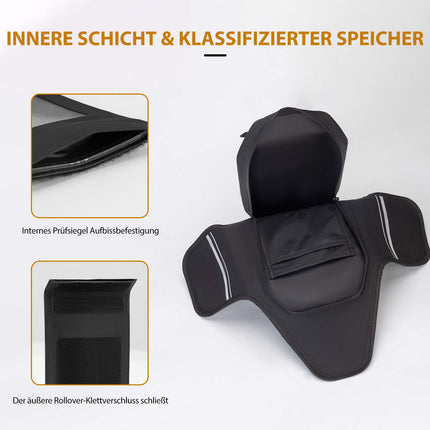 ROCKBROS Motorrad Tankrucksack Wasserdichter Magnet Tanktasche Schwarz (Motorradtaschen) kaufen bei Linkreich – Jetzt entdecken!