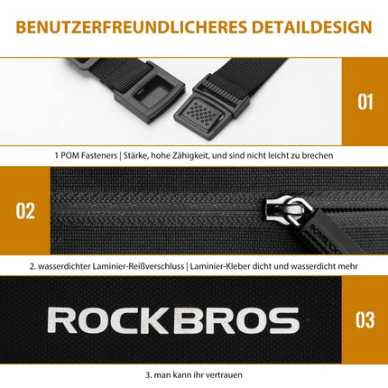 ROCKBROS Motorrad Tankrucksack Wasserdichter Magnet Tanktasche Schwarz (Motorradtaschen) kaufen bei Linkreich – Jetzt entdecken!