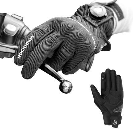 ROCKBROS Motorradhandschuhe Atmungsaktiv Handschuhe Touchscreen (Fahrradhandschuhe) kaufen bei Linkreich – Jetzt entdecken!
