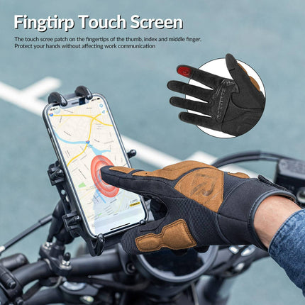 ROCKBROS Motorradhandschuhe Winddichte Touchscreen Herren Handschuhe (Fahrradhandschuhe) kaufen bei Linkreich – Jetzt entdecken!