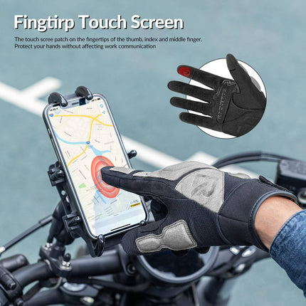 ROCKBROS Motorradhandschuhe Winddichte Touchscreen Herren Handschuhe (Fahrradhandschuhe) kaufen bei Linkreich – Jetzt entdecken!
