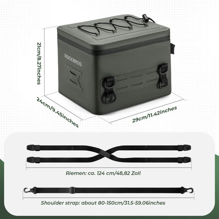 ROCKBROS Motorradtasche Wasserdicht Gepäckträgertasche Hecktasche 13L (Motorradtaschen) kaufen bei Linkreich – Jetzt entdecken!