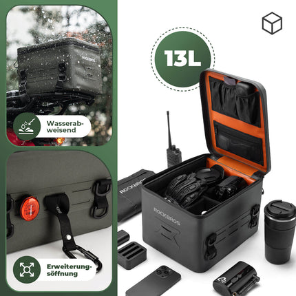 ROCKBROS Motorradtasche Wasserdicht Gepäckträgertasche Hecktasche 13L (Motorradtaschen) kaufen bei Linkreich – Jetzt entdecken!