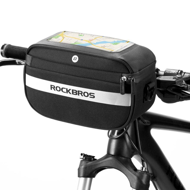 ROCKBROS multifunktional Fahrrad Lenkertasche mit PVC - Touchscreen und Schultergurt (Fahrradtaschen) kaufen bei Linkreich – Jetzt entdecken!