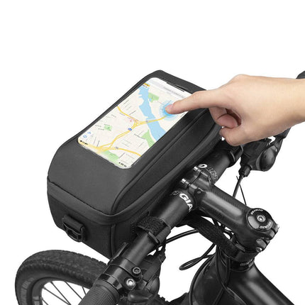 ROCKBROS multifunktional Fahrrad Lenkertasche mit PVC - Touchscreen und Schultergurt (Fahrradtaschen) kaufen bei Linkreich – Jetzt entdecken!