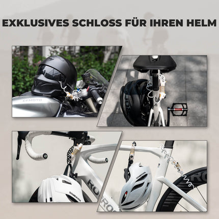 ROCKBROS Multifunktional Fahrradschloss Kinder Zahlenschloss Helmschloss (Fahrradschloss) kaufen bei Linkreich – Jetzt entdecken!