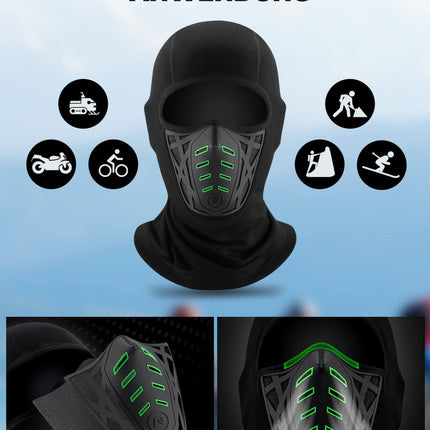 ROCKBROS Multifunktions Balasthaube Winddicht & Staubsicher Atmungsaktiv mit Nackenschutz (Sturmhaube & Gesichtsmaske) kaufen bei Linkreich – Jetzt entdecken!