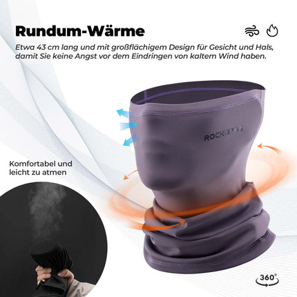 ROCKBROS Multifunktionstuch Fleece Sturmhaube Weich Gesichtsmaske Schlauchtuch (Sturmhaube & Gesichtsmaske) kaufen bei Linkreich – Jetzt entdecken!