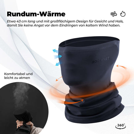ROCKBROS Multifunktionstuch Fleece Sturmhaube Weich Gesichtsmaske Schlauchtuch (Sturmhaube & Gesichtsmaske) kaufen bei Linkreich – Jetzt entdecken!