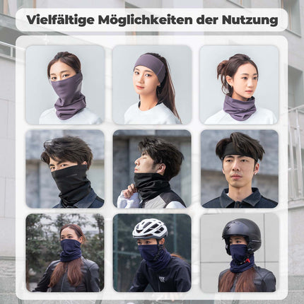 ROCKBROS Multifunktionstuch Fleece Sturmhaube Weich Gesichtsmaske Schlauchtuch (Sturmhaube & Gesichtsmaske) kaufen bei Linkreich – Jetzt entdecken!
