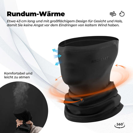 ROCKBROS Multifunktionstuch Fleece Sturmhaube Weich Gesichtsmaske Schlauchtuch (Sturmhaube & Gesichtsmaske) kaufen bei Linkreich – Jetzt entdecken!