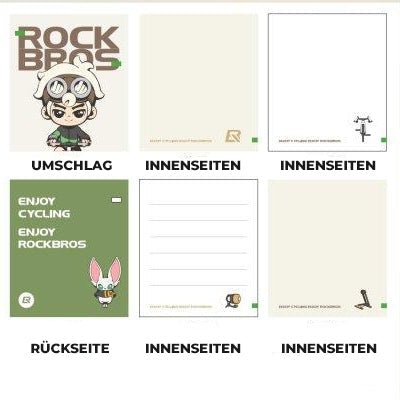 ROCKBROS Notizblock Haftnotizen: Kreativ und praktisch für deinen Alltag () kaufen bei Linkreich – Jetzt entdecken!
