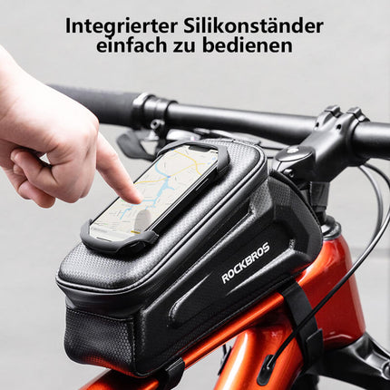 ROCKBROS Oberrohrtasche Handytasche Wasserdichte Fahrradtasche 6,5 Zoll (Fahrradtaschen) kaufen bei Linkreich – Jetzt entdecken!