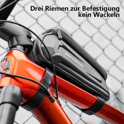 ROCKBROS Oberrohrtasche Handytasche Wasserdichte Fahrradtasche 6,5 Zoll (Fahrradtaschen) kaufen bei Linkreich – Jetzt entdecken!