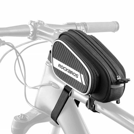 ROCKBROS Oberrohrtasche mit reflektierende & 2 Seitentaschen 1.8L (Fahrradtaschen) kaufen bei Linkreich – Jetzt entdecken!