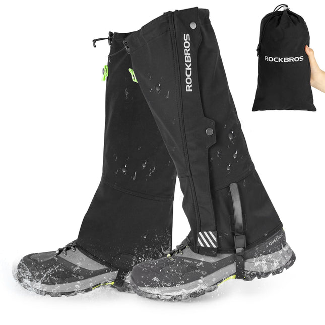 ROCKBROS Outdoor Gamaschen wasserdichte Schnee Gaiter für Herren Damen (Fahrrad Überschuhe) kaufen bei Linkreich – Jetzt entdecken!