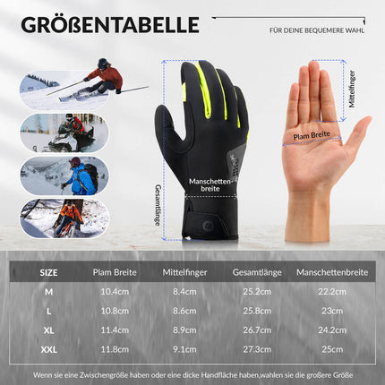 ROCKBROS Outdoor Thermo Handschuhe für Radfahren & Ski mit Touchscreen - funktion (Fahrradhandschuhe) kaufen bei Linkreich – Jetzt entdecken!