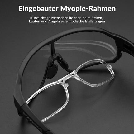 ROCKBROS Photochrome Sonnenbrille Fahrradbrille UV400 - Schutz Unisex (Fahrradbrille) kaufen bei Linkreich – Jetzt entdecken!