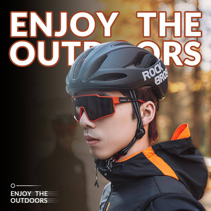 ROCKBROS Polarisiert Fahrradbrille Sport Sonnenbrille für Outdoorsport (Fahrradbrille) kaufen bei Linkreich – Jetzt entdecken!
