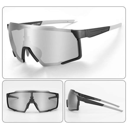 ROCKBROS Polarisierte Sonnenbrille Fahrradbrille für Outdoor - Sport Schwarz (Fahrradbrille) kaufen bei Linkreich – Jetzt entdecken!