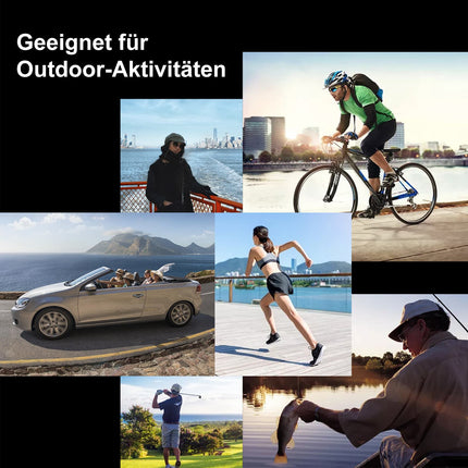 ROCKBROS Polarisierte Sonnenbrille Fahrradbrille Unisex Schwarz - Rot (Fahrradbrille) kaufen bei Linkreich – Jetzt entdecken!