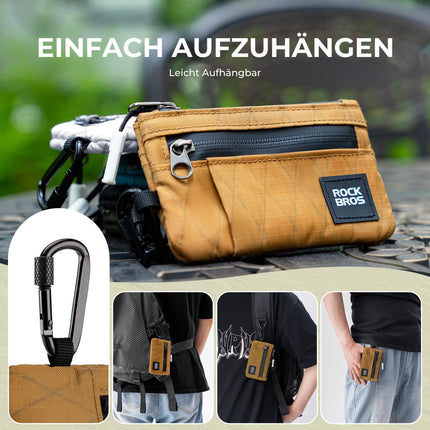 ROCKBROS Portemonnaie Geldbeutel Handytasche Tragbare mit Hängeschloss (Fahrradtaschen) kaufen bei Linkreich – Jetzt entdecken!