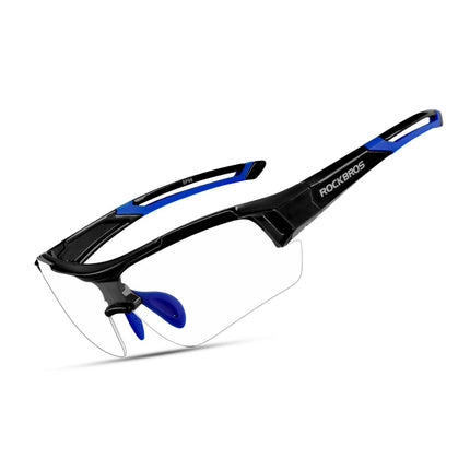 ROCKBROS Radbrille Sonnenbrille Halbrahmen Photochromatische Brille (Fahrradbrille) kaufen bei Linkreich – Jetzt entdecken!