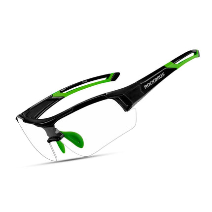 ROCKBROS Radbrille Sonnenbrille Halbrahmen Photochromatische Brille (Fahrradbrille) kaufen bei Linkreich – Jetzt entdecken!