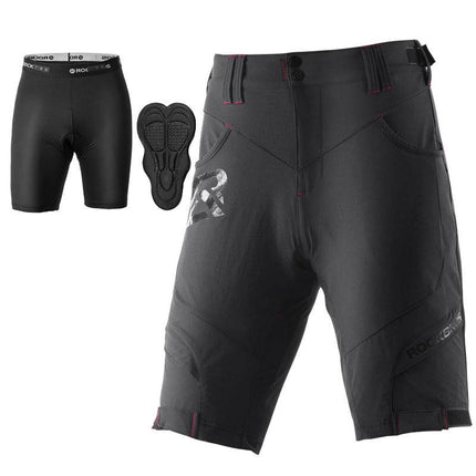 Kurze Atmungsaktive Radhose für Herren (Anti-Stoß)