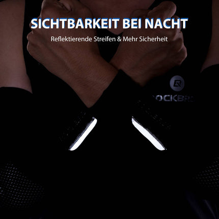 ROCKBROS Radsport Armlinge Winter Anti Rutschen Arm Sleeves