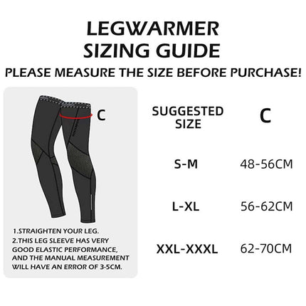 ROCKBROS Radsport Beinlinge Knieschutz Winter Anti Rutschen Beinwärmer (Armlinge & Beinlinge) kaufen bei Linkreich – Jetzt entdecken!