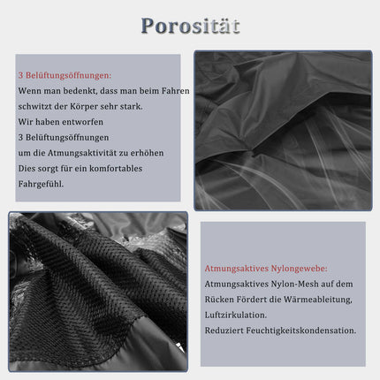 ROCKBROS Radsport Regenjacke Herren Wasserabweisend Leicht Fahrradjacke
